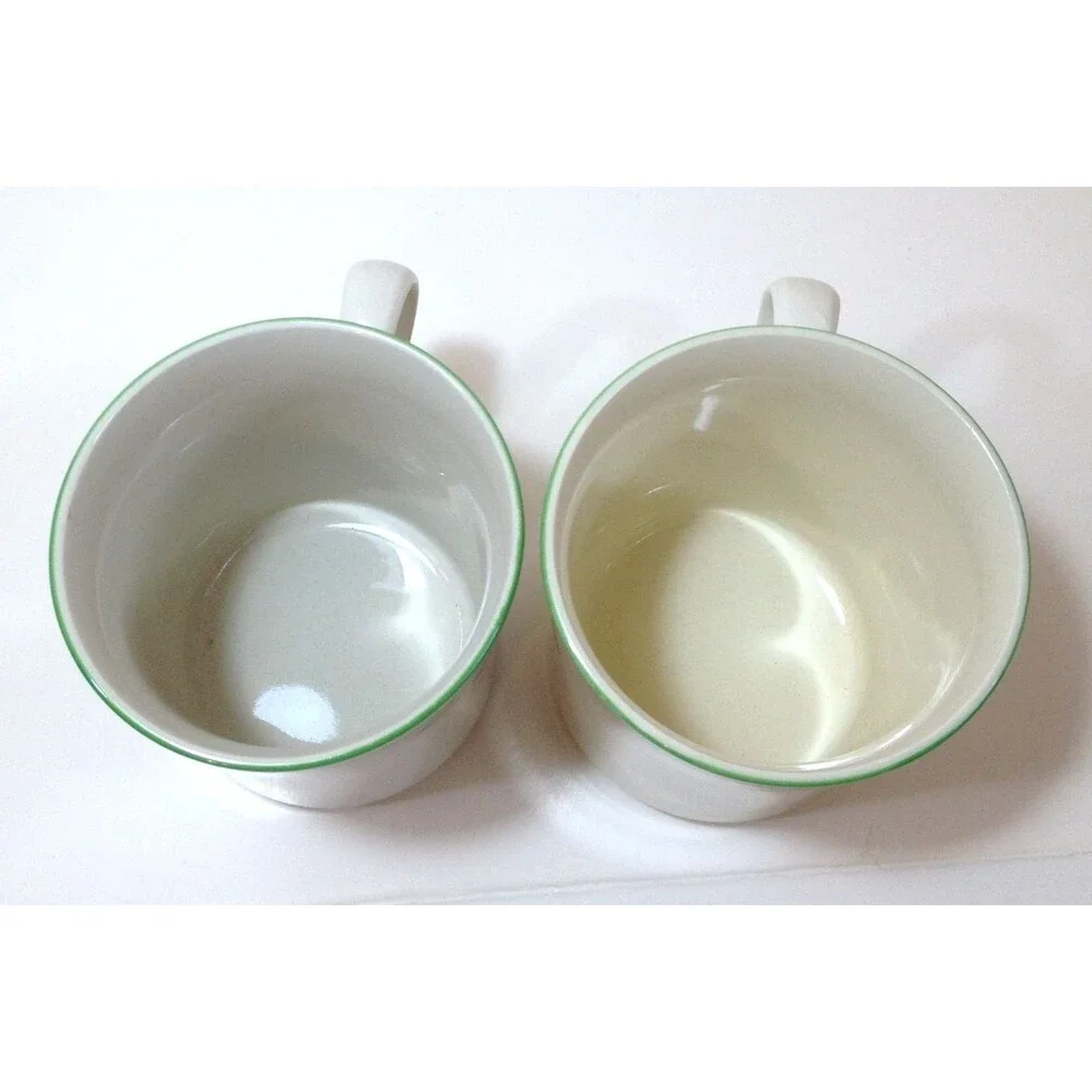 2 - Sango #8499 Fresh Flowers Tea / Coffee Cups design by Joan Luntz